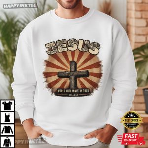Jesus World Wide Ministry Tour Religious Gift T Shirt (1)