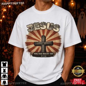Jesus World Wide Ministry Tour Religious Gift T Shirt (2)