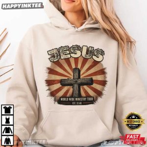 Jesus World Wide Ministry Tour Religious Gift T Shirt (3)