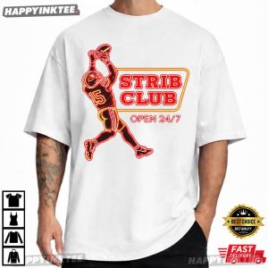 Strib Club Neon Football Sports T Shirt (1)