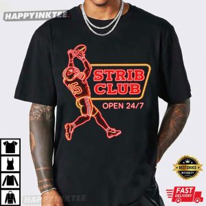 Strib Club Neon Football Sports T Shirt (2)