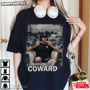 Aaron Rodgers Absolute Coward Double Middle Finger Funny T Shirt (2)