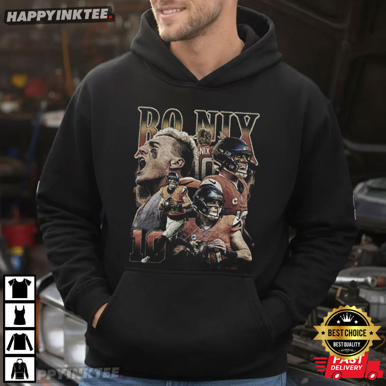 Bo Nix Football Sport Gift For Fans T-Shirt Bo Nix Football Sport Gift For Fans T-Shirt