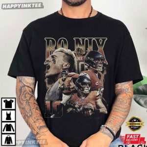 Bo Nix Football Sport Gift For Fans T Shirt (4)