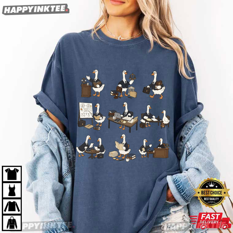 Silly Goose Lawyer Funny Law Student Gift T-Shirt Silly Goose Lawyer Funny Law Student Gift T-Shirt