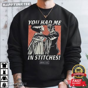 You Had Me In Stitches Frankenstein Bride Monster Halloween T Shirt (3)