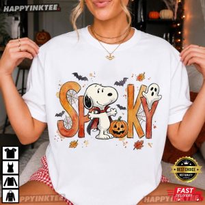 Dracula Snoopy Spooky Halloween Autumn Gift T Shirt (4)