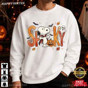 Dracula Snoopy Spooky Halloween Autumn Gift T Shirt (1)
