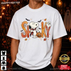 Dracula Snoopy Spooky Halloween Autumn Gift T Shirt (3)
