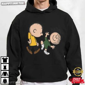 Peanuts Linus Lucy Retro Cartoon Music T Shirt (1)
