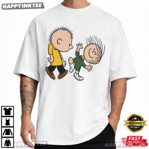 Peanuts Linus Lucy Retro Cartoon Music T Shirt (3)