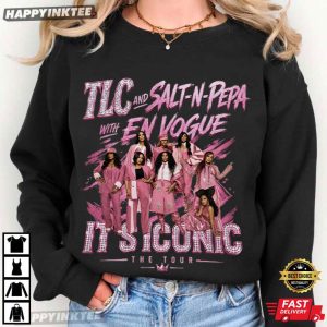 TLC Salt N Pepa En Vogue Gold It's Iconic The Tour Music Lover T Shirt (1)