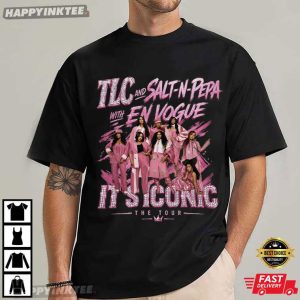 TLC Salt N Pepa En Vogue Gold It's Iconic The Tour Music Lover T Shirt (2)