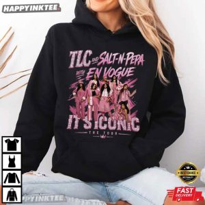 TLC Salt N Pepa En Vogue Gold It's Iconic The Tour Music Lover T Shirt (3)