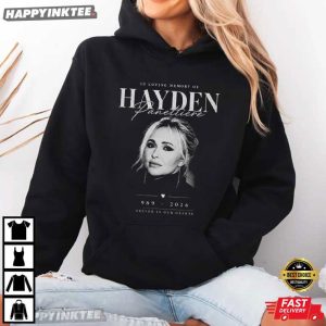 Hayden Panettiere In Loving Memory Tribute Forever In Our Hearts Gift T Shirt (1)