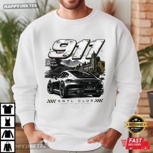 Porsche 911 Drive Study Repeat Racing Sport Car T Shirt (1)
