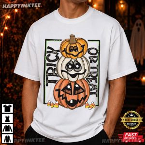 Trick Or Treat Pumpkins Halloween Gift T Shirt (3)