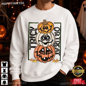 Trick Or Treat Pumpkins Halloween Gift T Shirt (4)