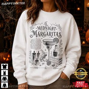 Midnight Margaritas Practical Magic 2 Witchy Halloween T Shirt (3)