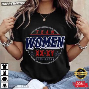 Team Women XX XY Save Girls Sports Female Athlete Support T Shirt (4)