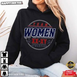 Team Women XX XY Save Girls Sports Female Athlete Support T Shirt (2)