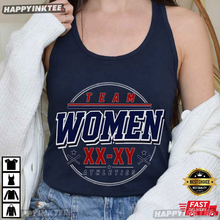 Team Women XX XY Save Girls Sports Female Athlete Support T-Shirt Team Women XX XY Save Girls Sports Female Athlete Support T-Shirt