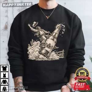 Cerveza Cowboy Rodeo Western Beer Lover Drinking Gift T Shirt (1)
