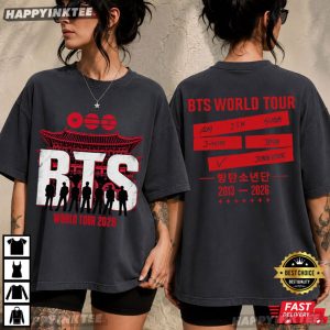 BTS Arirang World Tour 2026 Kpop Fan T Shirt (1)