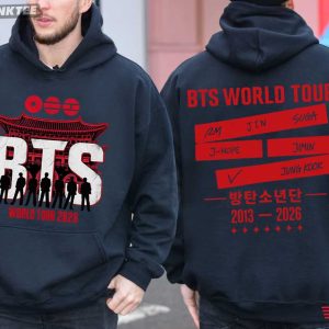 BTS Arirang World Tour 2026 Kpop Fan T Shirt (2)