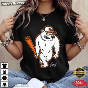 Pete Alonso Polar Bear Baltimore Baseball T Shirt (4)
