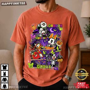 Mickey Minnie Daisy Pluto Funny Halloween Gift T Shirt (2)