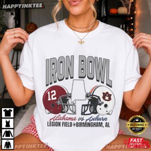 Iron Bowl Alabama Vs Auburn Football Game Day T Shirt (3)