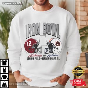 Iron Bowl Alabama Vs Auburn Football Game Day T Shirt (1)