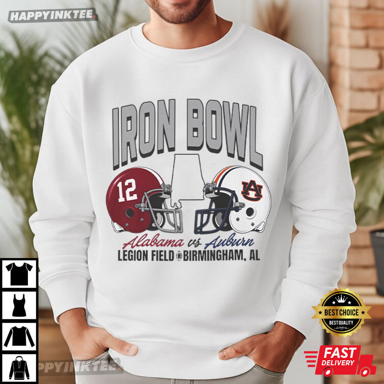 Iron Bowl Alabama Vs Auburn Football Game Day T-Shirt Iron Bowl Alabama Vs Auburn Football Game Day T-Shirt
