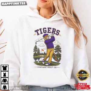 LSU Tigers Vintage Golf Co Gameday T Shirt (2)