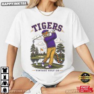 LSU Tigers Vintage Golf Co Gameday T Shirt (3)