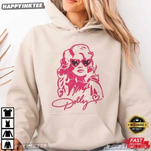 Dolly Parton Vintage Hot Pink T Shirt (1)