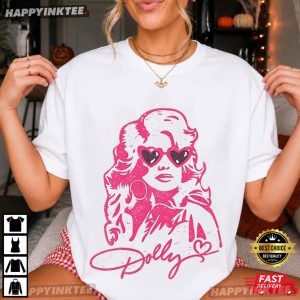 Dolly Parton Vintage Hot Pink T Shirt (2)