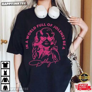 Dolly Parton Vintage Hot Pink T Shirt (3)