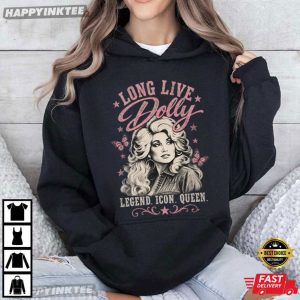 Long Live Dolly Parton Legend Icon Queen Memorial T Shirt (2)
