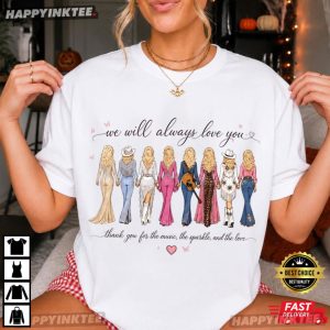 Dolly Parton RIP We Will Always Love You Memorial Tribute Gift T Shirt (2)