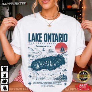 Lake Ontario The Great Lakes Resist Canada Patriotic T Shirt (4)