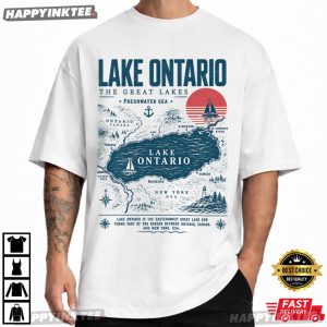 Lake Ontario The Great Lakes Resist Canada Patriotic T Shirt (3)