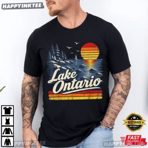 Lake Ontario The Great Lakes Sunset T Shirt (3)