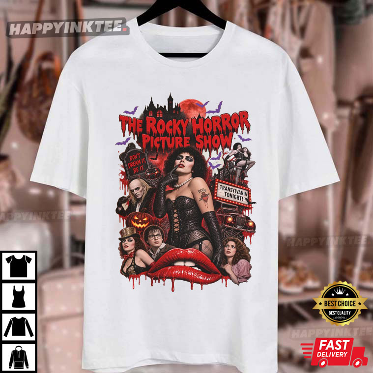 Vintage The Rocky Horror Picture Show Halloween Gift T-Shirt Vintage The Rocky Horror Picture Show Halloween Gift T-Shirt