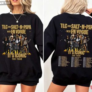 TLC And Salt N Pepa With En Vogue It's Iconic The Tour T Shirt (4)