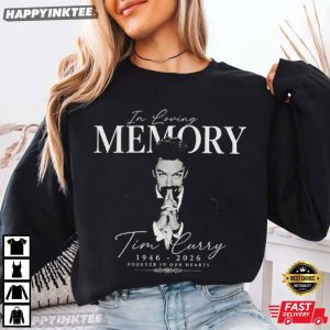 Tim Curry Tribute Rocky Horror Picture Show Memorial T Shirt (1)
