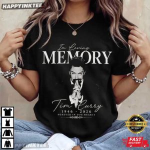 Tim Curry Tribute Rocky Horror Picture Show Memorial T Shirt (2)