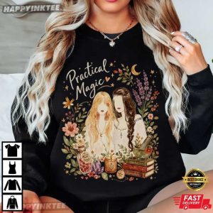 Owens Sisters Practical Magic Watercolor Halloween T Shirt (4)