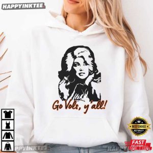 Dolly Parton Portrait Go Vols Y'all Tennessee Football T Shirt (2)